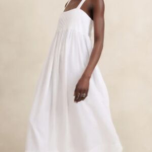 Elegant White Maxi Dress